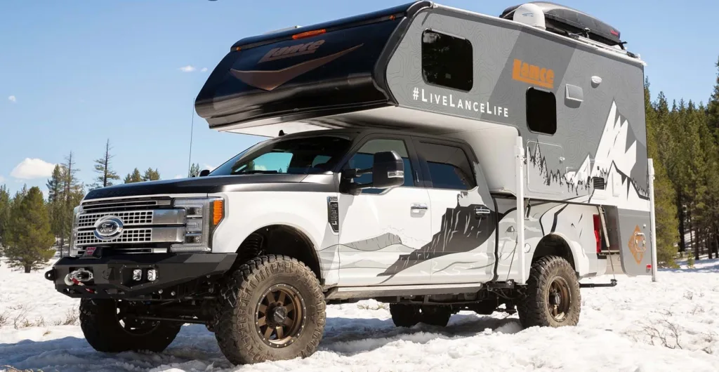 Lance Camper Altimeter. best truck camper in snow